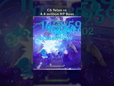 C6 YELAN VS 4.4 MILLION HP BOSS