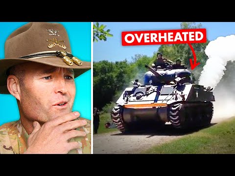 Army Mechanic Reacts to Tank Fails