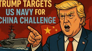 🚢 Trump’s New Naval Strategy vs China 🇨🇳 | Is the US Navy Ready for War? 🛡️🔥- 990