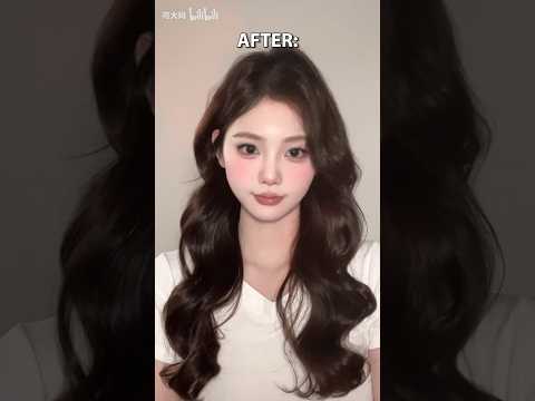 easy curls for lazy girls!✨ #hairstyle #beautiful #cute #douyin #korean