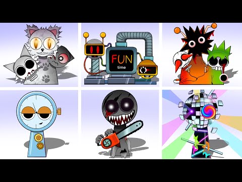 Incredibox Sprunki NEW TRIPLE SYMBIOSIS Compilation | PHASES SPRUNKIES