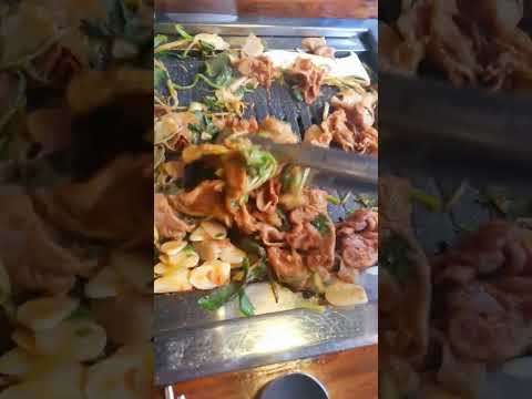 #새마을식당 광주첨단점 #연탄불고기 2인분 #나만의.레시피데로 야체듬북 #리얼사운드는 덤 ~~^^ 🐢🐢🐢
