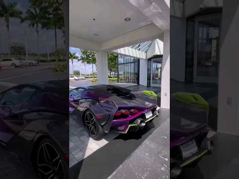 look the lamborghini Sian Exotic Exterior