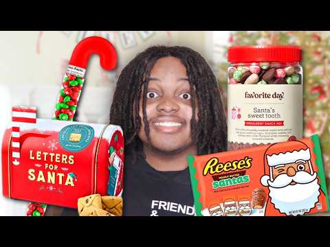 Onyx Family Eats TARGET Christmas Snacks
