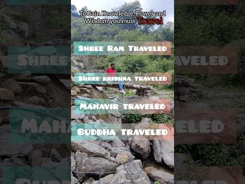 To Gain Knowledge, Power and Wisdom you must Travel #shorts #short #travel #trending #bollywood