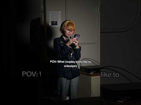Cosplayer in the wild #aquahoshino #oshinoko #anime