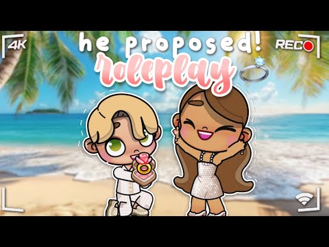 He *PROPOSED* 💍😱 || Avatar World Roleplay