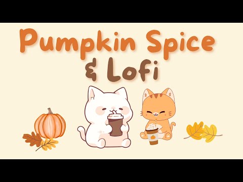 Pumpkin Spice Autumn Lofi Beats with Cozy Cat Cafe ☕️🐾 | 30 Minute Pomodoro Timer for Focus
