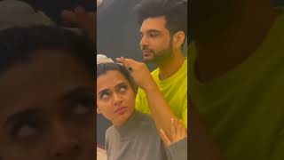 Tejaswi Prakash and karan kundra Cute Romantic Video #tejran # karankundra #tejaswi
