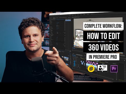 How to edit 360 video | Complete Premiere Pro workflow: How to import, edit and render | Gaba VR