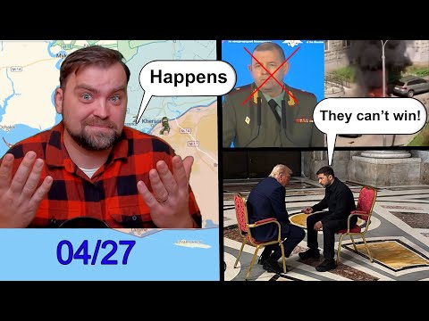 Update from Ukraine | Awesome! Main Z-General Kaputted in Moscow | Trump now blames Putin, Wow!