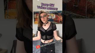 Awesome Trans Voice Tip!! #transvoice #transgender