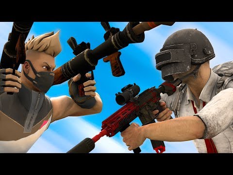 PUBG vs. Fortnite 3 (SFM Animation)