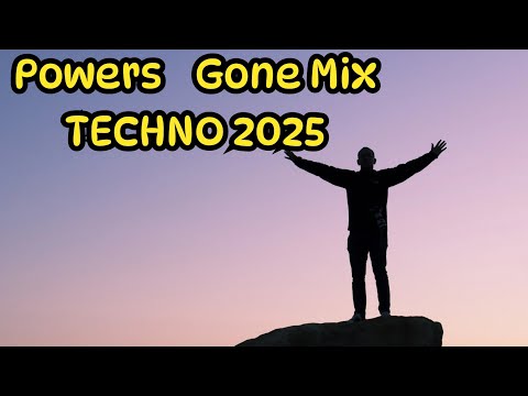 Powers Gone Mix TECHNO 2025 with us Groovetron Music