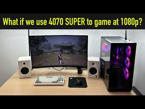 What if we use RTX 4070 SUPER to play the latest games at 1080p in Q4 2024? [Ray Tracing, DLSS, FG]