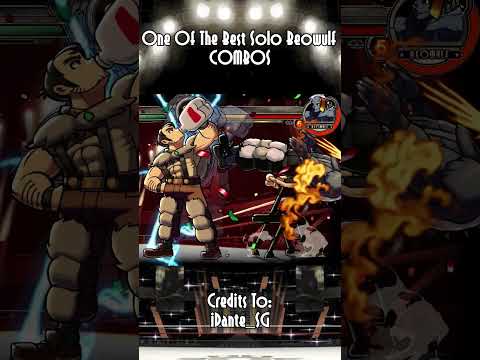Almost TOD Solo Vs Solo Beowulf Universal Combo #gaming #beowulf #skullgirls2ndencore #fgc