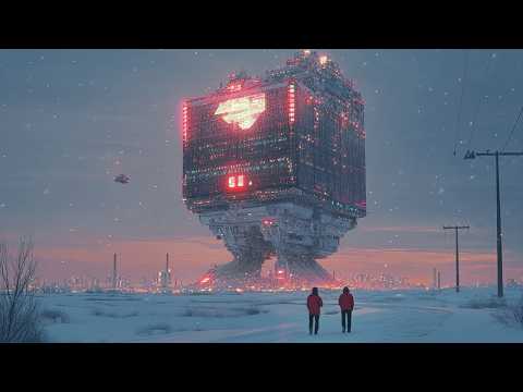 Nucleus: SciFi Ambient Music & Dronescape ❄️🎧 for Cozy Winter Walks (Relaxing White Noise)
