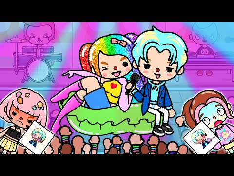 Un Ídolo Del Kpop Quiere Salir Conmigo | Historia Muy Triste | Toca Life World | Toca Boca