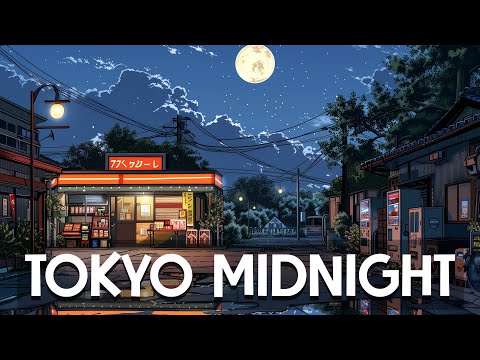 A Moody Night in Tokyo 🔥Tokyo Midnight 🌃 Lo fi Beats To Sleep, Relax  [lofi hiphop mix]