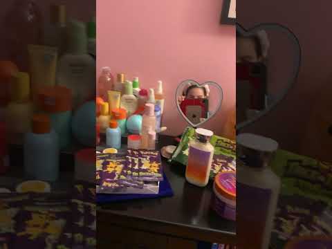 Skincare night routine❤️🧴 (don’t mind my messy vanity)