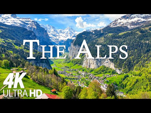 THE ALPS • Relaxation Film 4K - Peaceful Relaxing Music -  4k Video Ultra HD