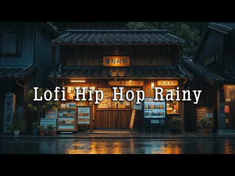 Nostalgic 90s Japanese Lofi Hip Hop Rainy Streets Chill Lofi Music Study Work Relaxation