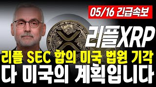 [리플 전망] 리플 SEC 합의 미국 법원 기각 다 미국의 계획입니다 #리플 #XRP #SEC #전략자산화 #비트코인 #비트코인전망 #트럼프