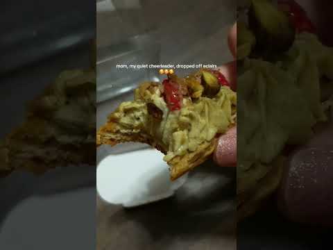 daily vlog • pistachio eclairs #dailyvlog #Vlog #desserts #momanddaughter #thankfulgratefulblessed
