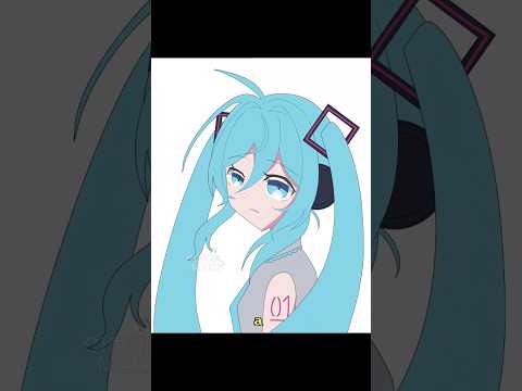 Language of the lost 🩵| Hatsunemiku #shorts #vocaloid #hatsunemiku