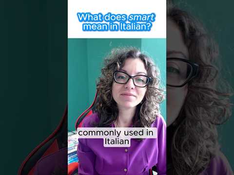 What does "smart" mean in Italian?