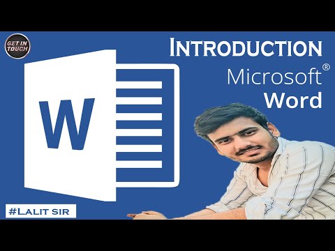 Introduction to MS-Word II Uses of MS-Word II FONT Section II basis formatting II #Lalit_sir