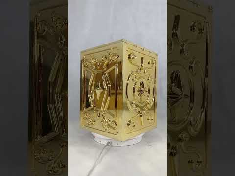 Transforming into a Gold Saint Seiya: Sagittarius Cosplay Cloth Box Show Time