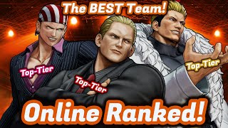 Team Southtown Sweep! - KoF XV "Team Southtown" Geese Yamazaki Billy Gameplay Online Ranked