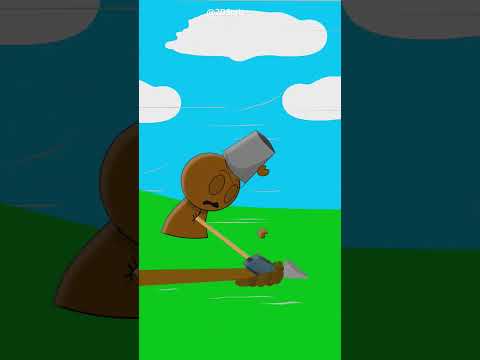 Sprunki animation Me playing with a shovel Brud #sprunki