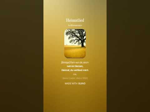 【Suno AI】Heimatlied【Music】