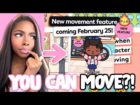 (NEW UPDATE) Your Characters Can Move And DANCE? 🩷 | with voice 🔈| Toca Boca