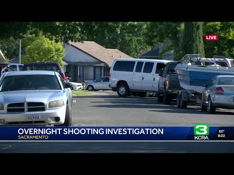 Overnight shooting leaves 1 person hospitalized in Sacramento