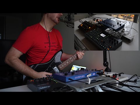 Live performance with Elektron Octatrack, Moog Minitaur, Dreadbox Nymphes, Fender Jaguar Baritone