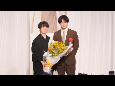 「藤井竜王のエキスが」「映画を通して」坂口健太郎さん  藤井聡太竜王【就位式】