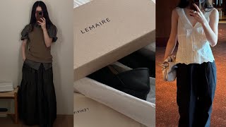 Vlog l 직장인 브이로그ㅣ데일리룩ㅣ출근룩ㅣ르메르 언박싱ㅣ킨더살몬ㅣ모노하ㅣ봄맞이 뉴헤어💇🏻‍♀️ㅣ얼바닉ㅣ문달ㅣlfmㅣ에토스ㅣ아웃피터스ㅣ더렌ㅣ문리ㅣMHL