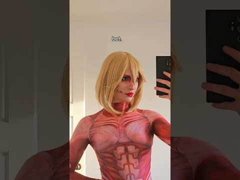 any AOT fans in 2025??? #attackontitan #cosplay #transition #animecosplay #aot #cosplayers #snk