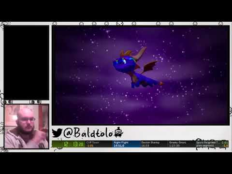 Spyro Reignited Trilogy: Spyro the Dragon any% NBS in 1:21:00 RTA (47:37 IGT)