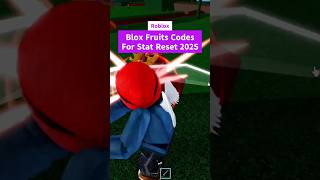 Stat Reset codes for Blox Fruits
