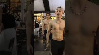 舞哥在泰国：风口浪尖上的～曼谷男模餐厅#泰国养老