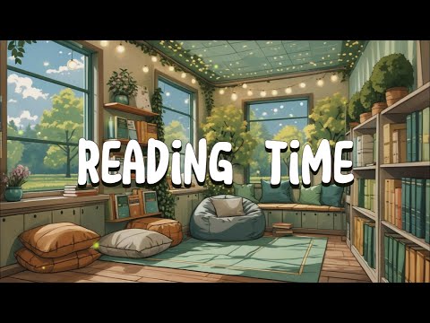 alm Reading Nook Ambience | Soft Music, Cozy Vibes & Cute Aesthetic Background 🌸