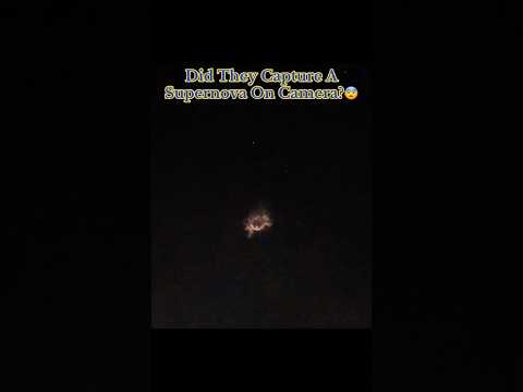 Did They Capture A Supernova On Camera? 😨 #interesting