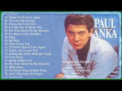 Paul Anka Greatest Hits Full Album ♫ Best Soul Songs Ever Of Paul Anka