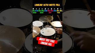 Linear 16th Note Drum Fill 🥁