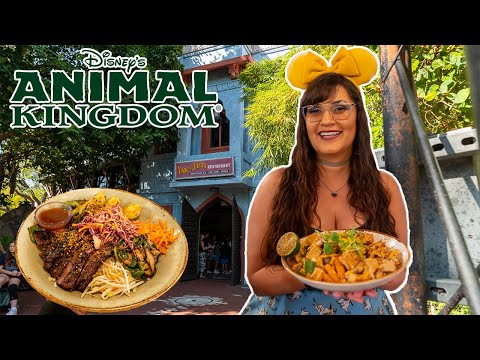 Yak and Yeti Secrets from the Temple menu 🦬 Disney World Animal Kingdom food review 2025