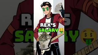 Did you know Rex works for 🤑🤑? #ben10 #generatorrex #cartoon #heroic #ben10classic #rex #shorts
